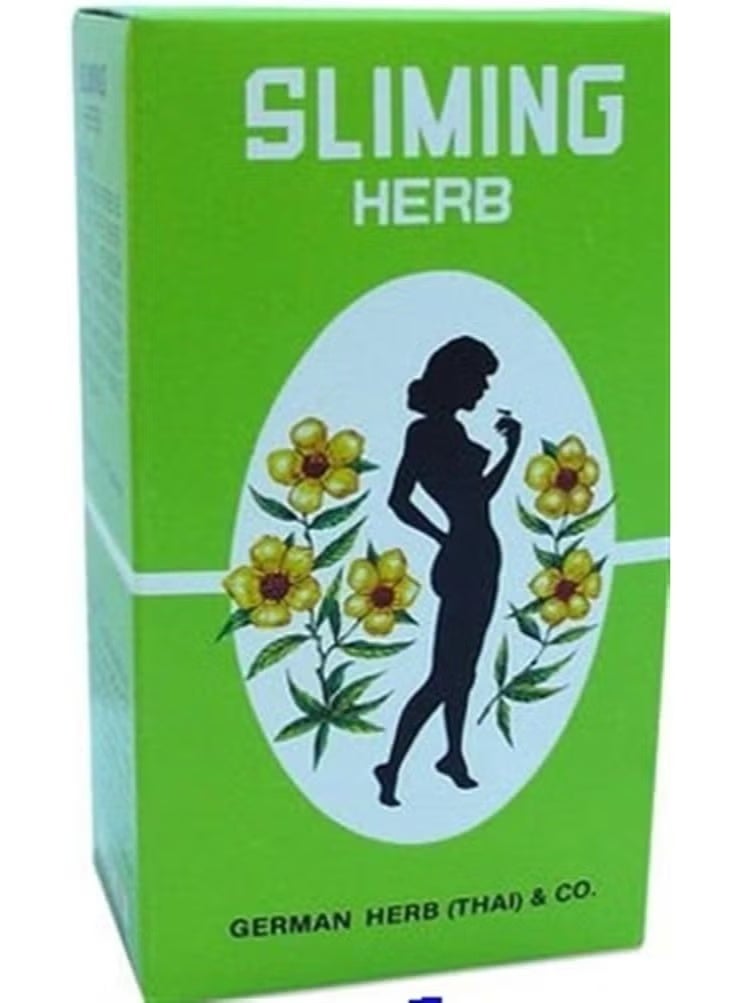 Slimming Herb German Herbal Slimming Tea - Weight Loss Diet & Fast Detox, 50 Sachets Box - Image 2